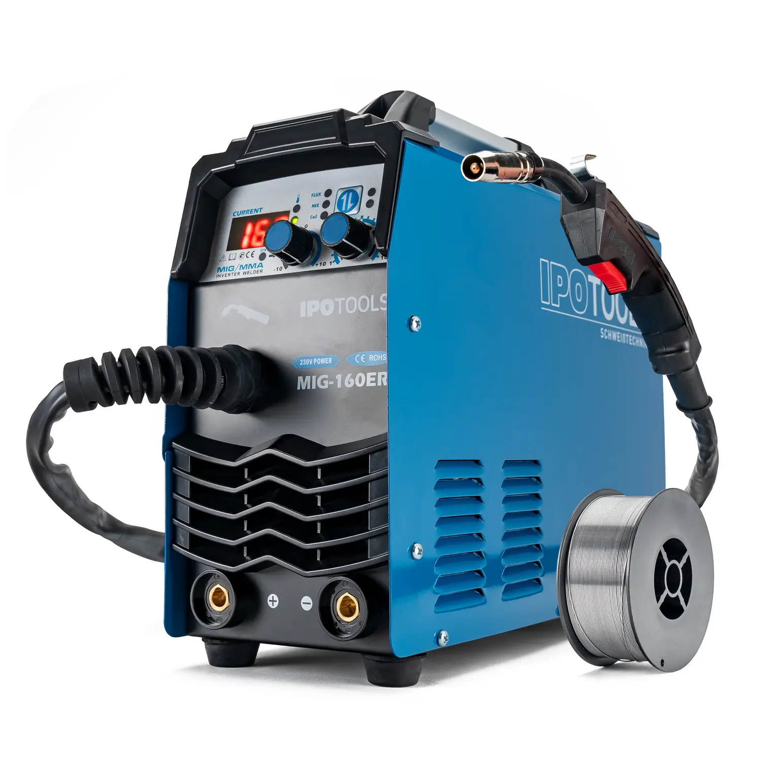 IPOTOOLS MIG 160ER - Inverter Schweißgerät MIG MAG